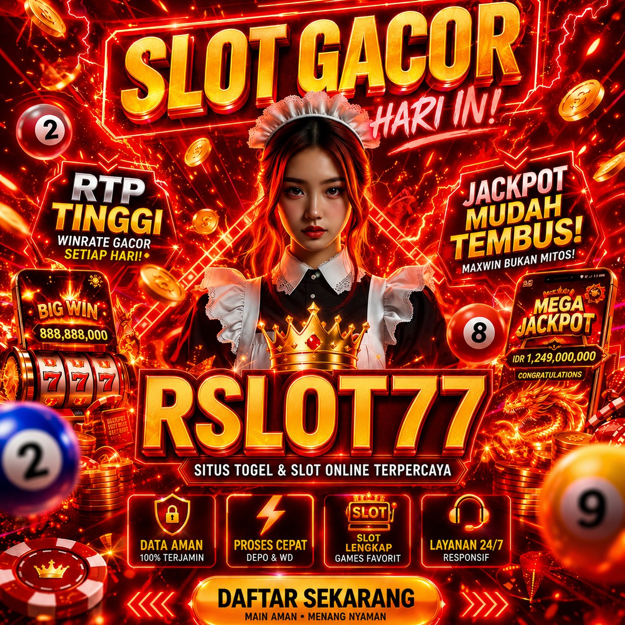RSLOT77 | Link Situs Hoki Paling Ramai Dengan Banjir Pecahan Setiap Saat!